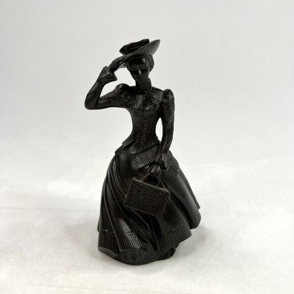 Vintage Avon Lady Cast Metal Award Statue - Picture 2 of 8